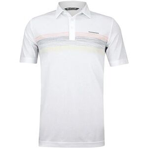 Travis Mathew Multicolor Striped Polo Shirt